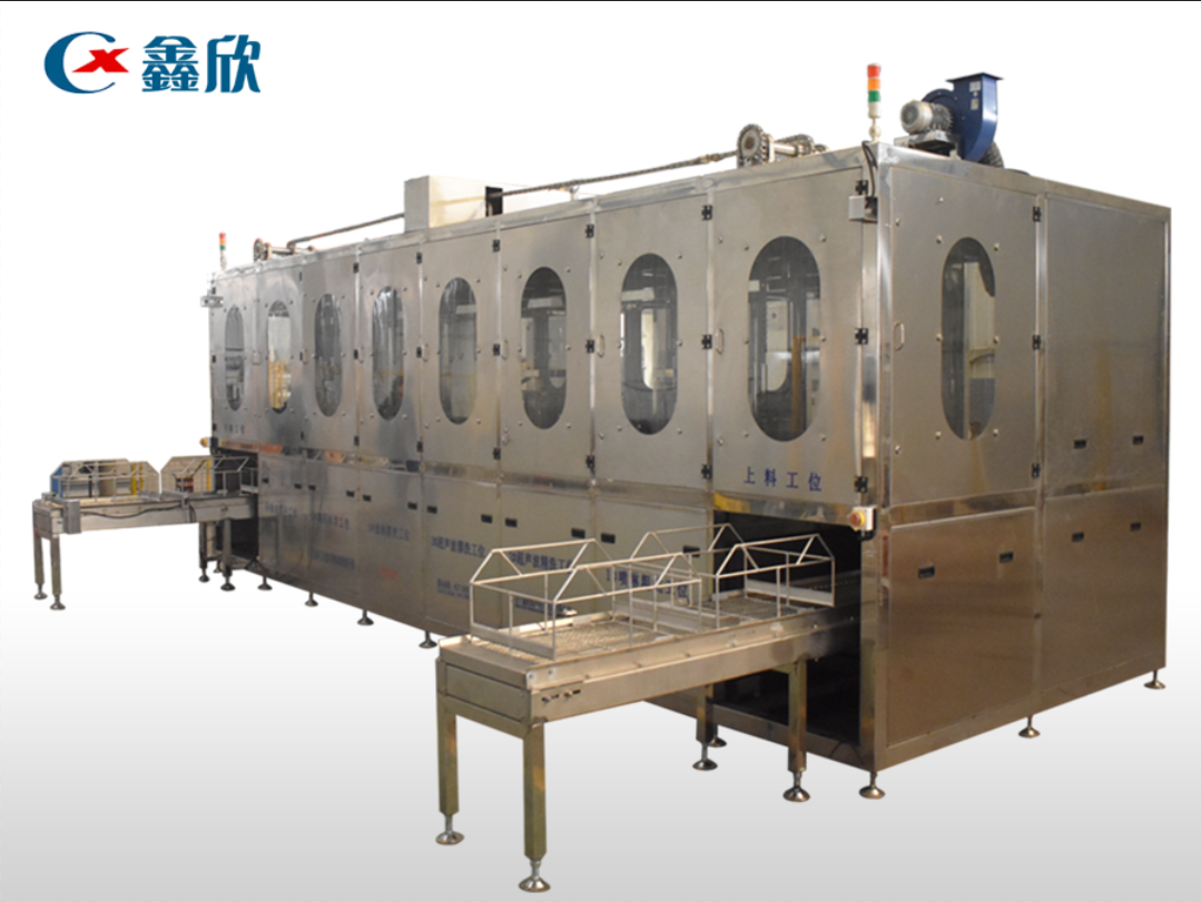Stainless steel parts fully automatic multi station cleaning and drying line